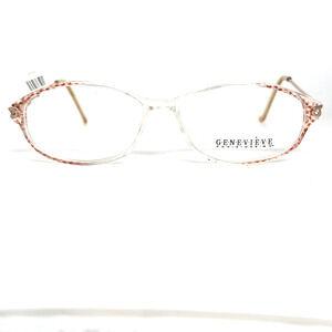 Genevieve Modern‎ Olivia Eyeglasses Rose Gold Clear Full Rim H17033